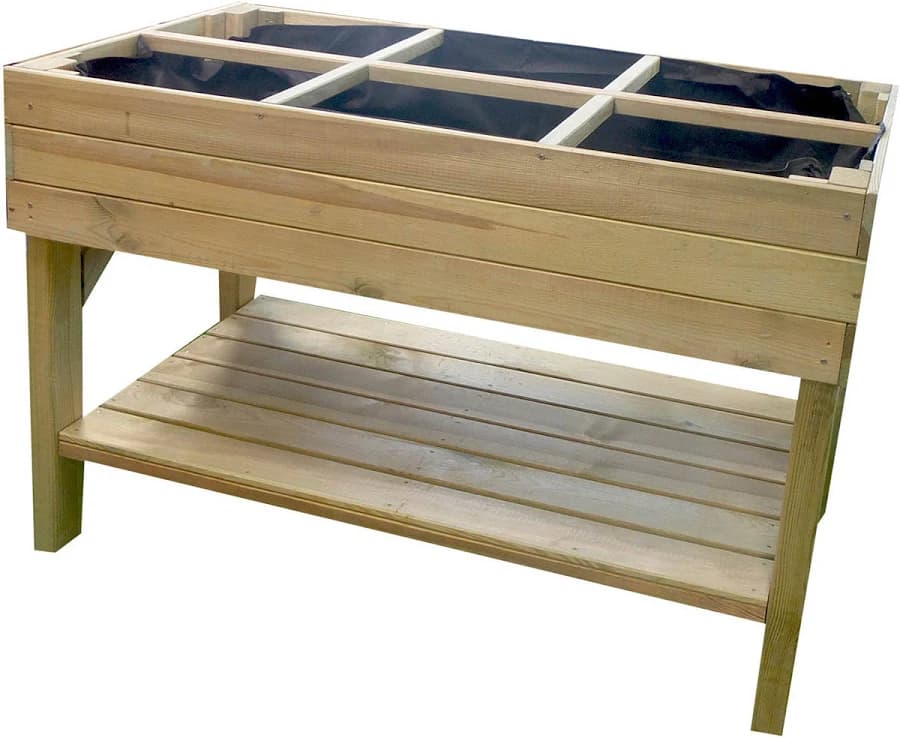 bac potager en hauteur